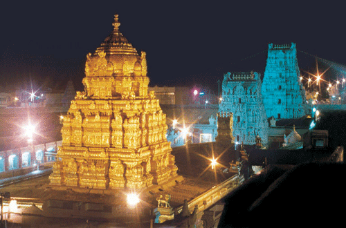 तिरूपति बालाजी का मंदिर, आंध्रप्रदेश (Tirupati Balaji Temple, Andhra Pradesh